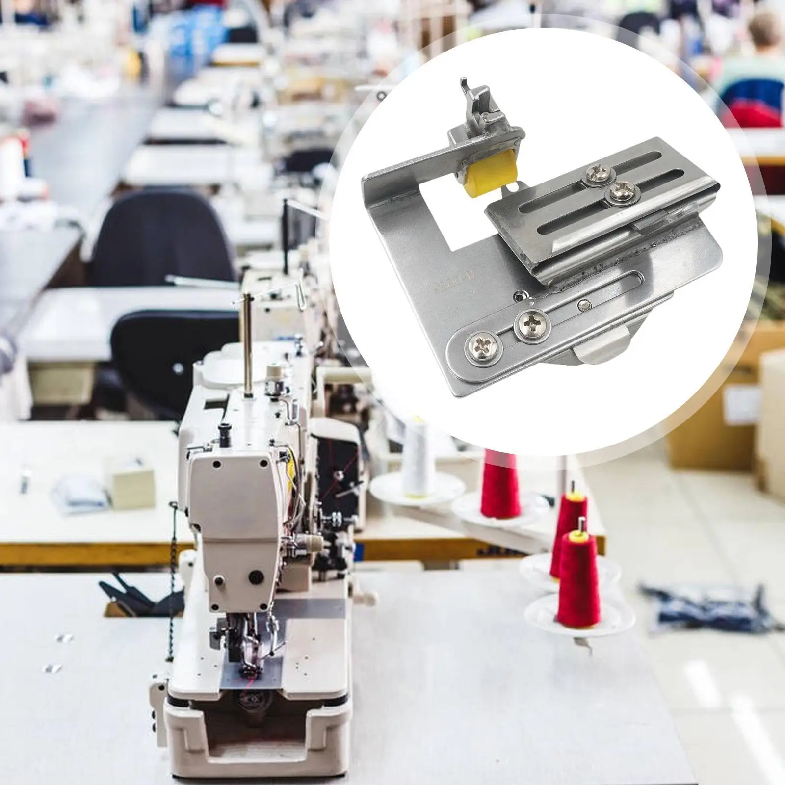 Industrial Sewing Machine Presser Foot Steel Wrinkled Pleating Foot Multifunctional Attachment for Tailor Projects
Industrial Sewing Machine Presser Foot Steel Wrinkled Pleating Foot Multifunctional Attachment for Tailor Projects