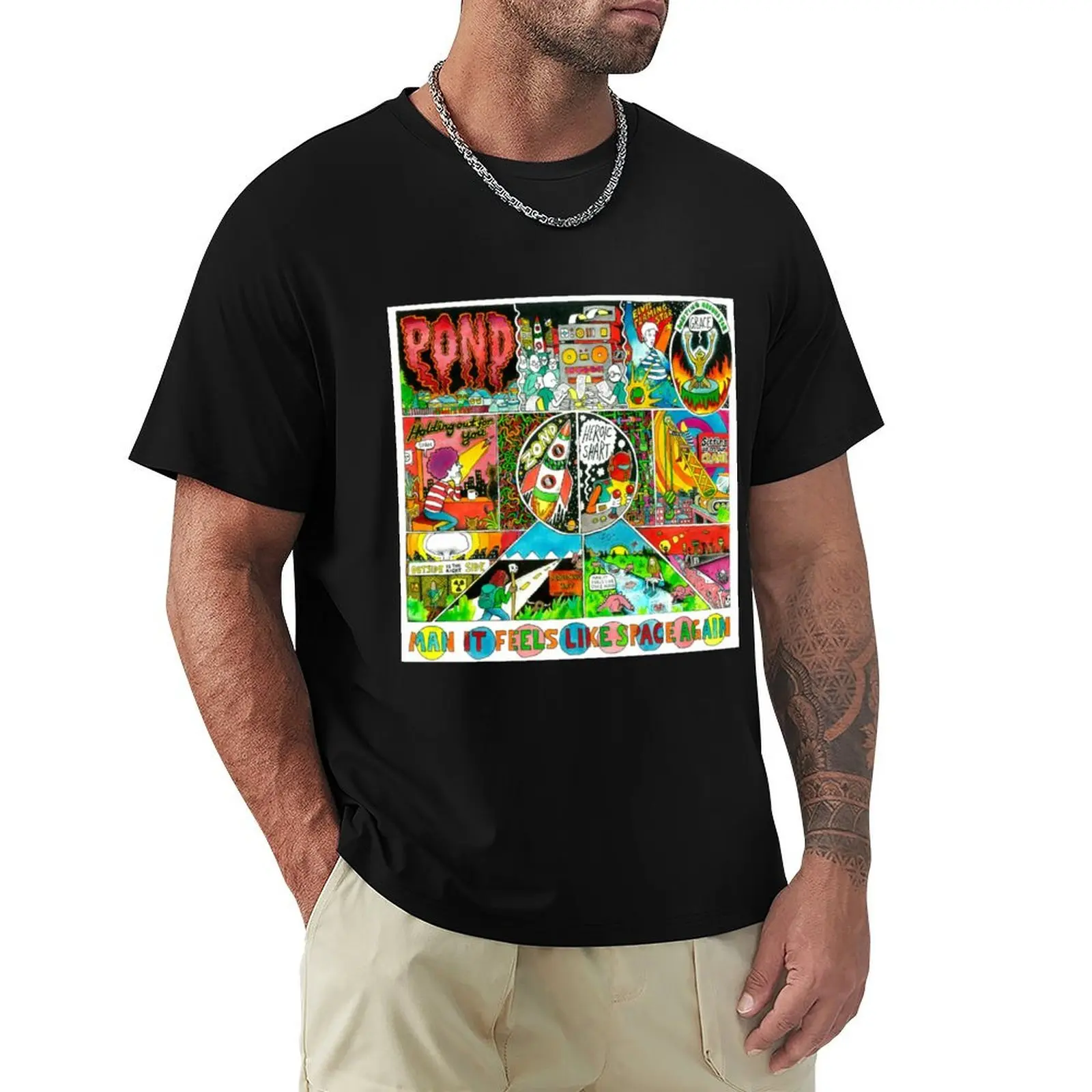 Pond - Man it Feels Like Space Again T-Shirt croswit shirt man custom shirt oversized t shirts for men
Pond - Man it Feels Like Space Again T-Shirt croswit shirt man custom shirt oversized t shirts for men