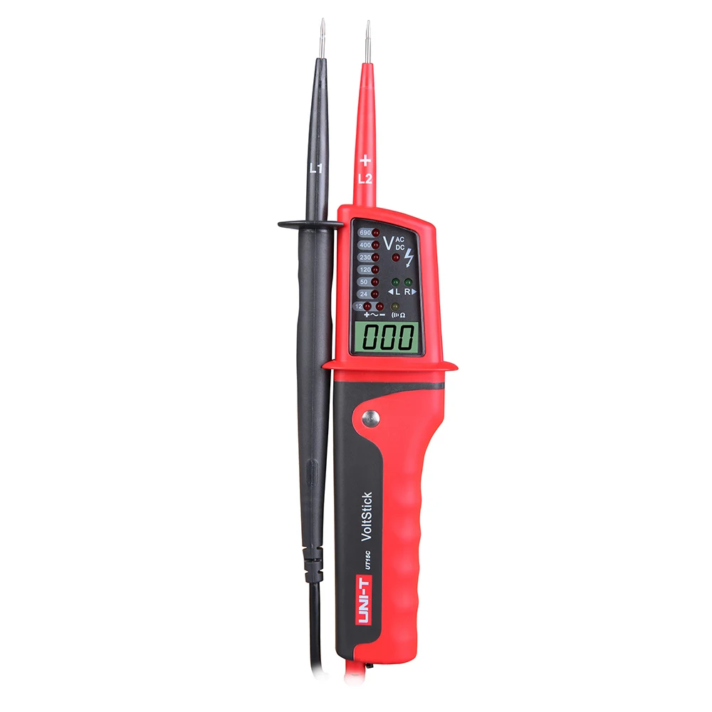 UT15C Waterproof Tester IP65 Waterproof Phase Rotation Test Waterproof Ac/dc Voltage Tester
UT15C Waterproof Tester IP65 Waterproof Phase Rotation Test Waterproof Ac/dc Voltage Tester