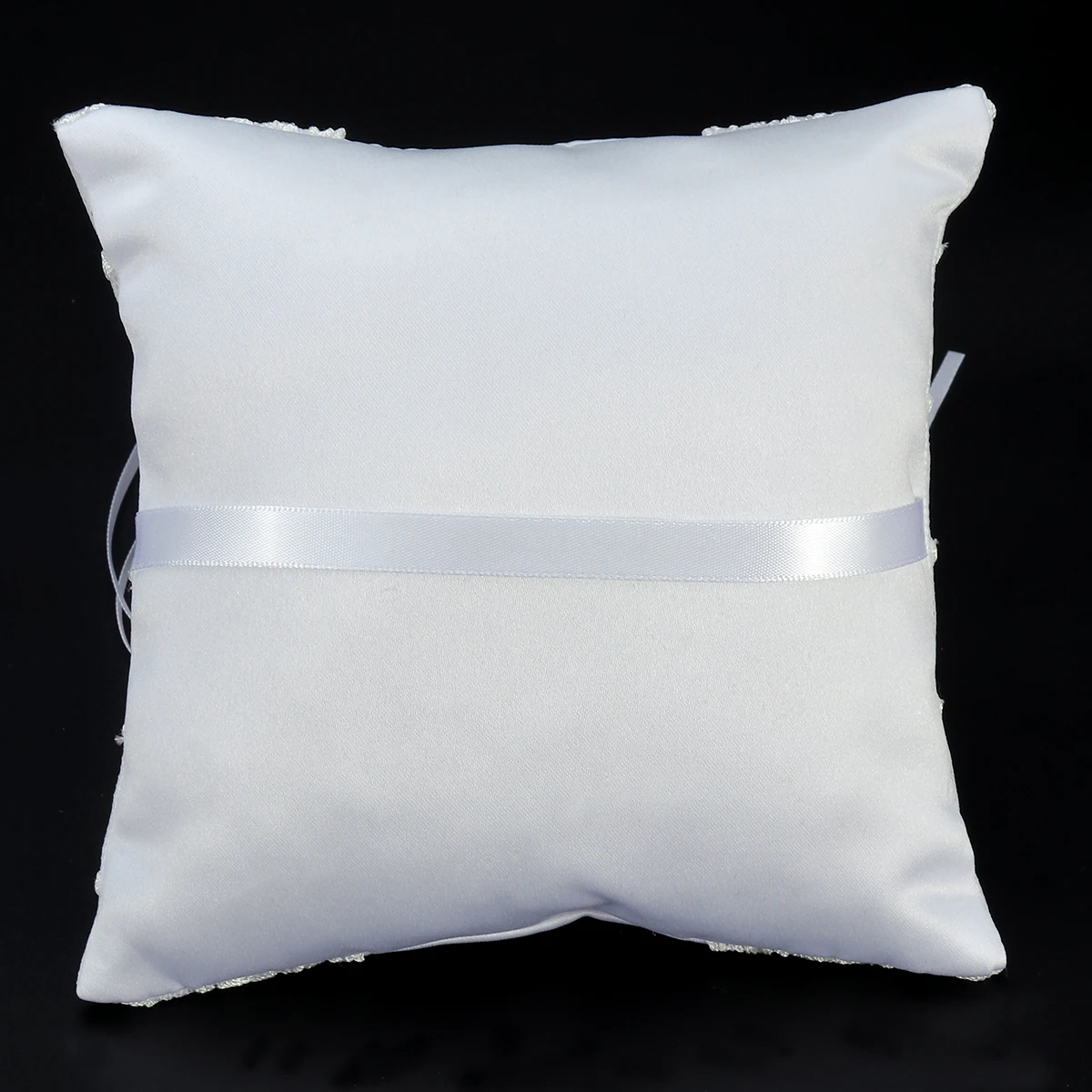 15*15cm Lace Flower Decorated Bridal Wedding Ceremony Pocket Pillow Cushion with Satin Ribbons
15*15cm Lace Flower Decorated Bridal Wedding Ceremony Pocket Pillow Cushion with Satin Ribbons
