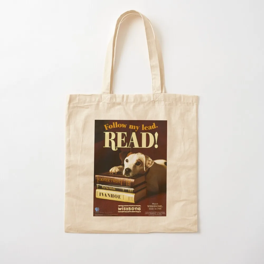 Wishbone dog - READ! Tote Bag tote bag screen Women's bag Shopping bags Women bags Canvas Tote
Wishbone dog - READ! Tote Bag tote bag screen Women's bag Shopping bags Women bags Canvas Tote