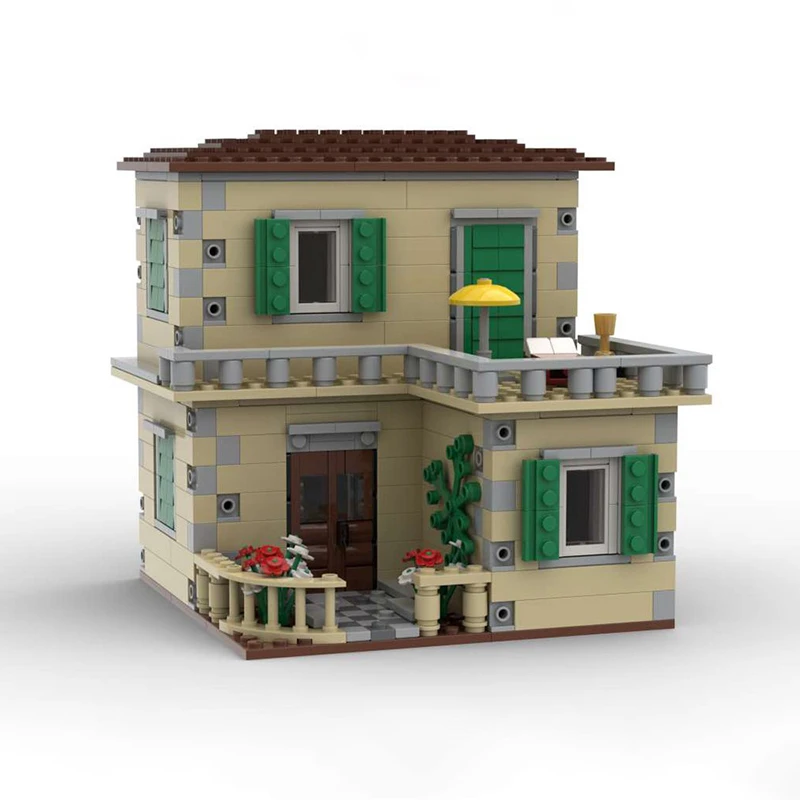 741 шт. креативные MOC итальянские виллы, строительные блоки, образовательные строительные игрушки «сделай сам», подарок для мальчиков и девочек
741 шт. креативные MOC итальянские виллы, строительные блоки, образовательные строительные игрушки «сделай сам», подарок для мальчиков и девочек