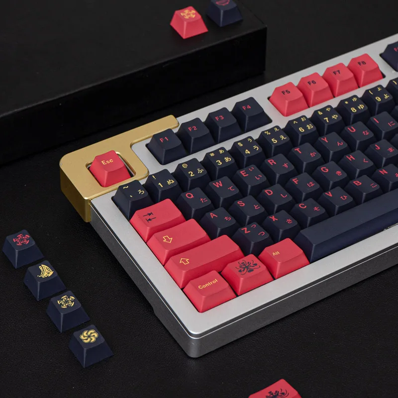 GMK Higan Flower Full Set of Personalized Mechanical Keyboard Keycaps PBT Hot Sublimation Cherry Original Factory Height 64/75/8
GMK Higan Flower Full Set of Personalized Mechanical Keyboard Keycaps PBT Hot Sublimation Cherry Original Factory Height 64/75/8