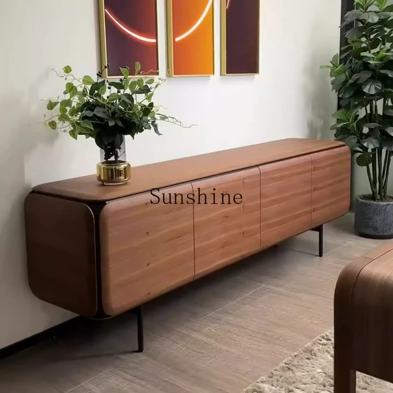 Home living room modern simple light luxury solid wood storage cabinet
Home living room modern simple light luxury solid wood storage cabinet