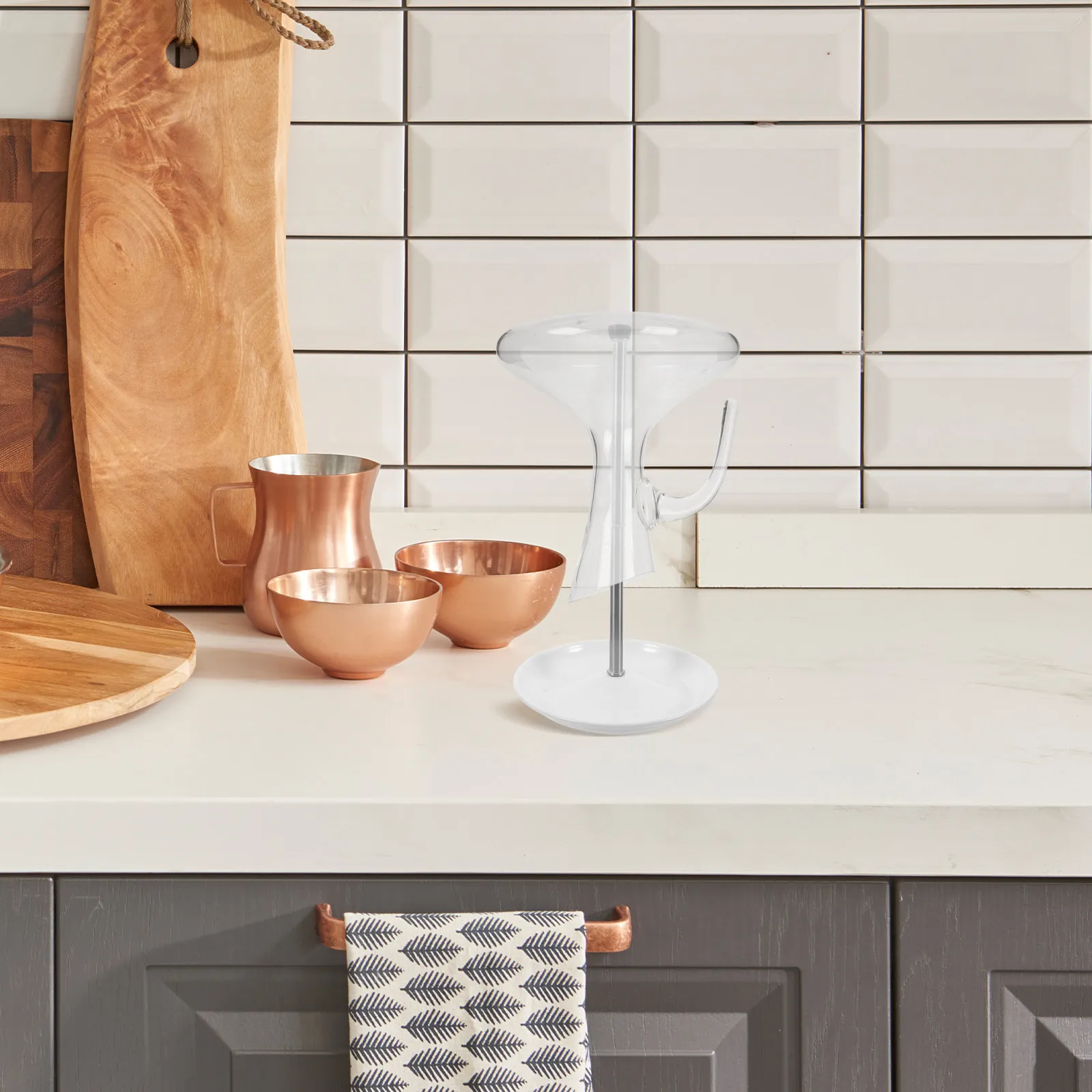 Wine Decanter Drying Rack Silicone Head Non Scratch Drip Catch Base Multifunctional Holder Stand Organizer for Home Bar Wine
Wine Decanter Drying Rack Silicone Head Non Scratch Drip Catch Base Multifunctional Holder Stand Organizer for Home Bar Wine