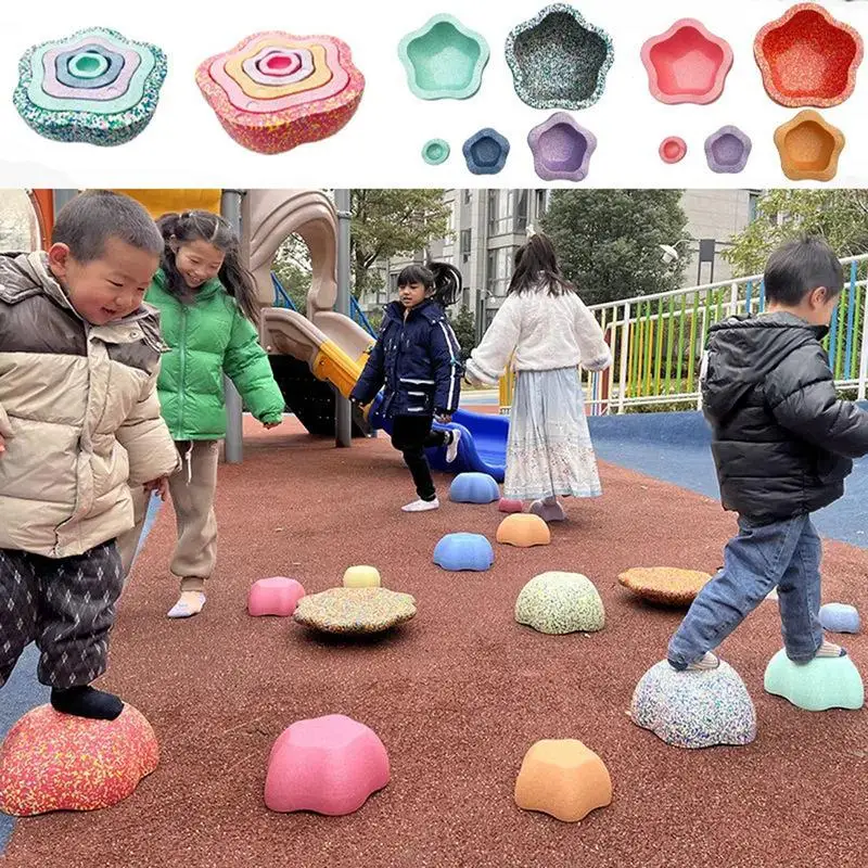 PP Children's soaking flower stone stacking balance game Kids Sports Toys Touch Sensory Training Equipment Outdoor Games
PP Children's soaking flower stone stacking balance game Kids Sports Toys Touch Sensory Training Equipment Outdoor Games