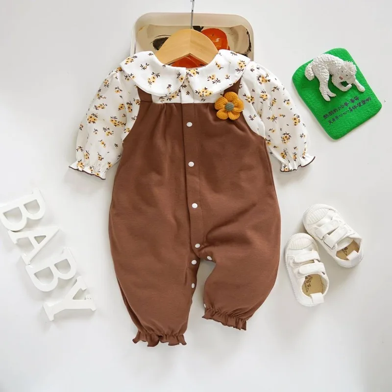 Baby Girls Bodysuits Cute Little Flowers Jumpsuit Girl Clothes Princess Rompers Newborn 0-2 Years
Baby Girls Bodysuits Cute Little Flowers Jumpsuit Girl Clothes Princess Rompers Newborn 0-2 Years