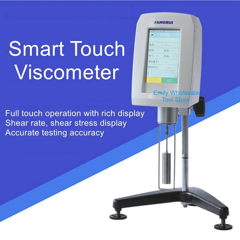 Touch Screen Rotary Viscometer NDJ-5T NDJ-8T Paint, Coating, Cosmetic, Ink, Pulp, Latex Viscometer
Touch Screen Rotary Viscometer NDJ-5T NDJ-8T Paint, Coating, Cosmetic, Ink, Pulp, Latex Viscometer