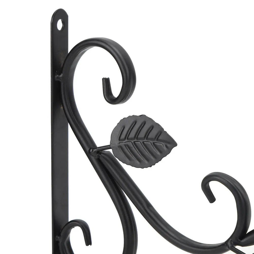 2pcs Iron Wall Mounted Iron Hanger Hook Black 11x9 in Plant Hanger Bracket high load bearing deformation proof
2pcs Iron Wall Mounted Iron Hanger Hook Black 11x9 in Plant Hanger Bracket high load bearing deformation proof
