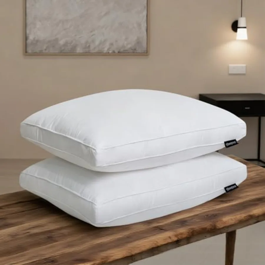 Goose Feather Down Fiber Gusseted Pillows Firm Hotel Pillow Luxury Bed Pillows 100% Cotton Cover
Goose Feather Down Fiber Gusseted Pillows Firm Hotel Pillow Luxury Bed Pillows 100% Cotton Cover