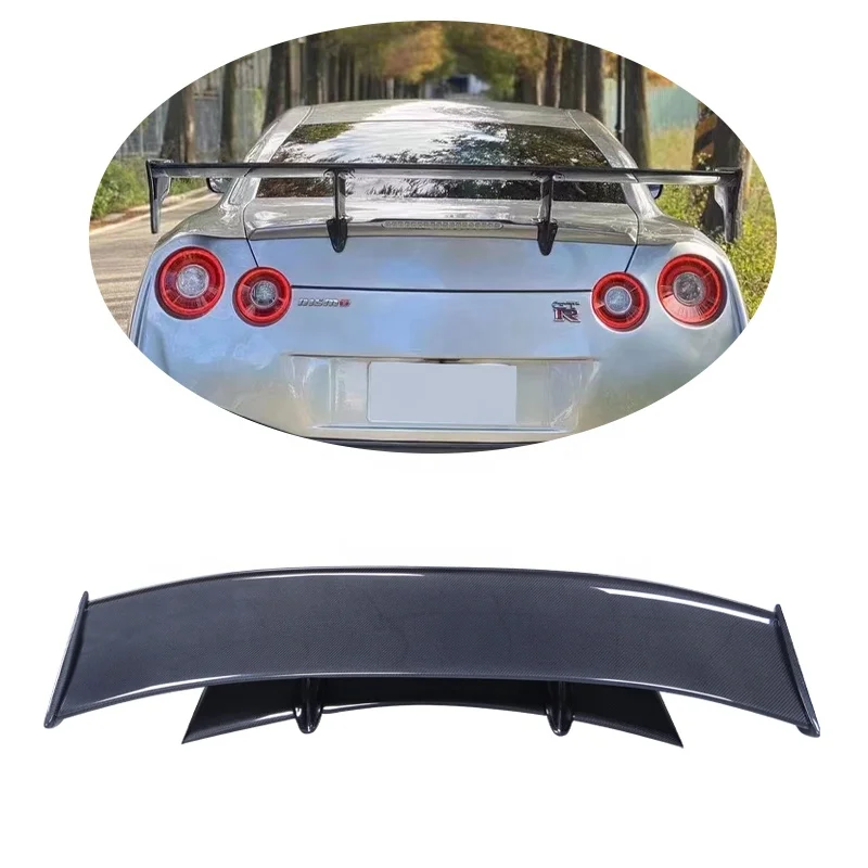 TOP SECRET STYLE CARBON FIBER REAR SPOILER FOR 2008-2019 NISSAN GTR R35
TOP SECRET STYLE CARBON FIBER REAR SPOILER FOR 2008-2019 NISSAN GTR R35