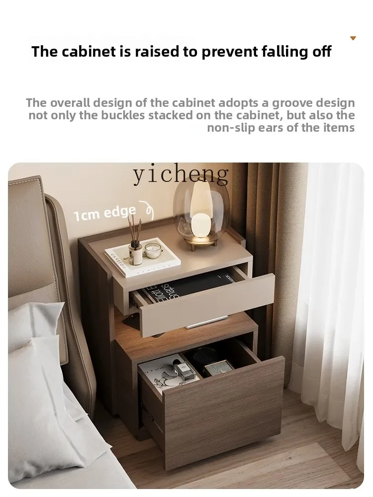 W5.14 solid wood smart bedside table safe integrated bedroom with password lock bedside table
W5.14 solid wood smart bedside table safe integrated bedroom with password lock bedside table