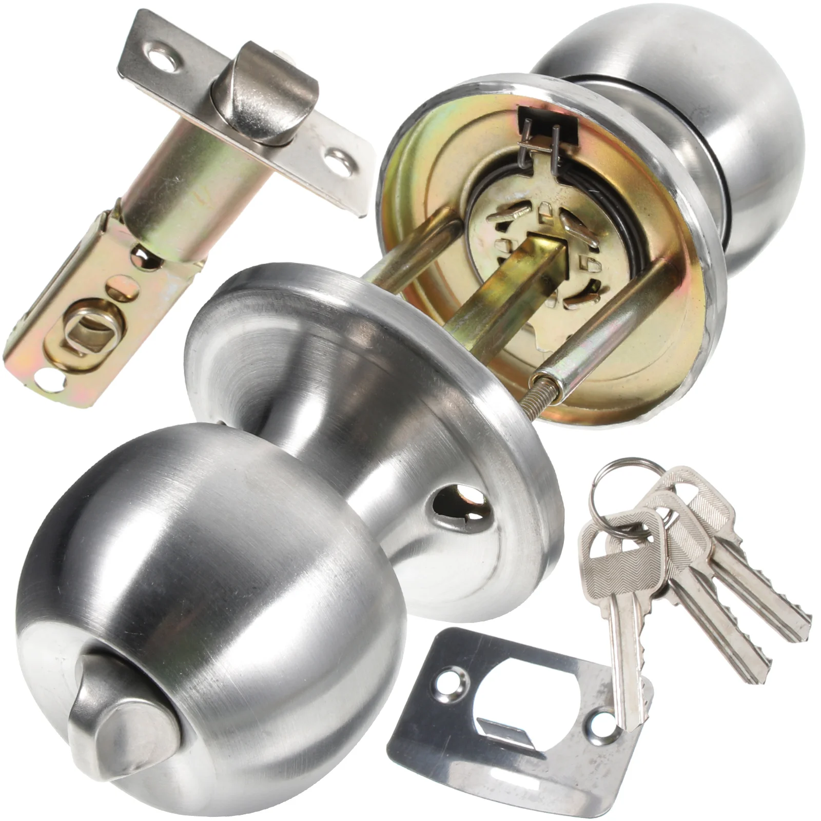 2Pcs Three Knob With Knob Locks for Door Bedroom Locks For Doors For Bedroom Lock Bedrooms Exterior Door Handle Lock
2Pcs Three Knob With Knob Locks for Door Bedroom Locks For Doors For Bedroom Lock Bedrooms Exterior Door Handle Lock