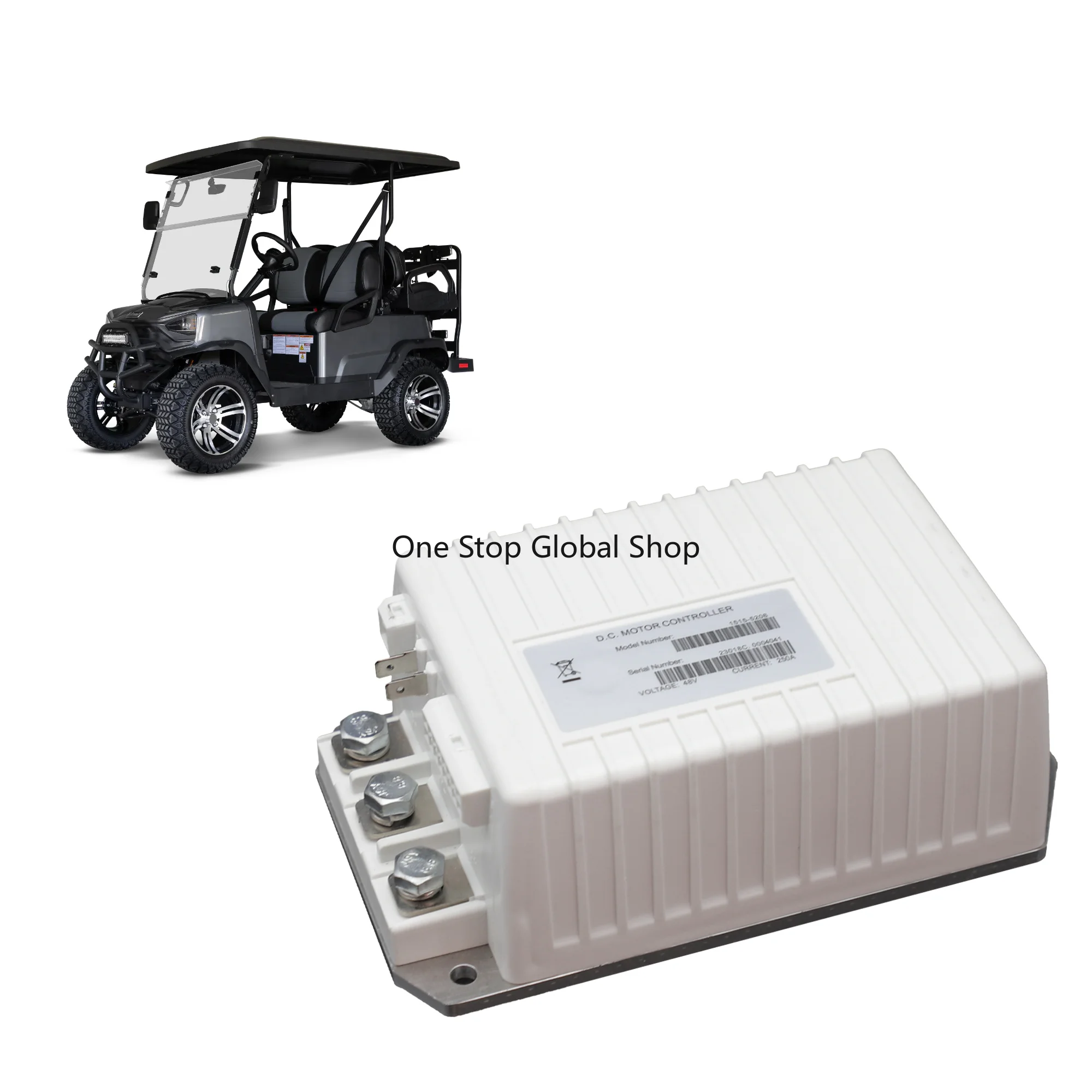 1515-5206 DC Speed Motor Controller 48V 250A OEM 103982301 MCOR3 Throttle for Club Car Precedent 2008-UP Golf Cart
1515-5206 DC Speed Motor Controller 48V 250A OEM 103982301 MCOR3 Throttle for Club Car Precedent 2008-UP Golf Cart