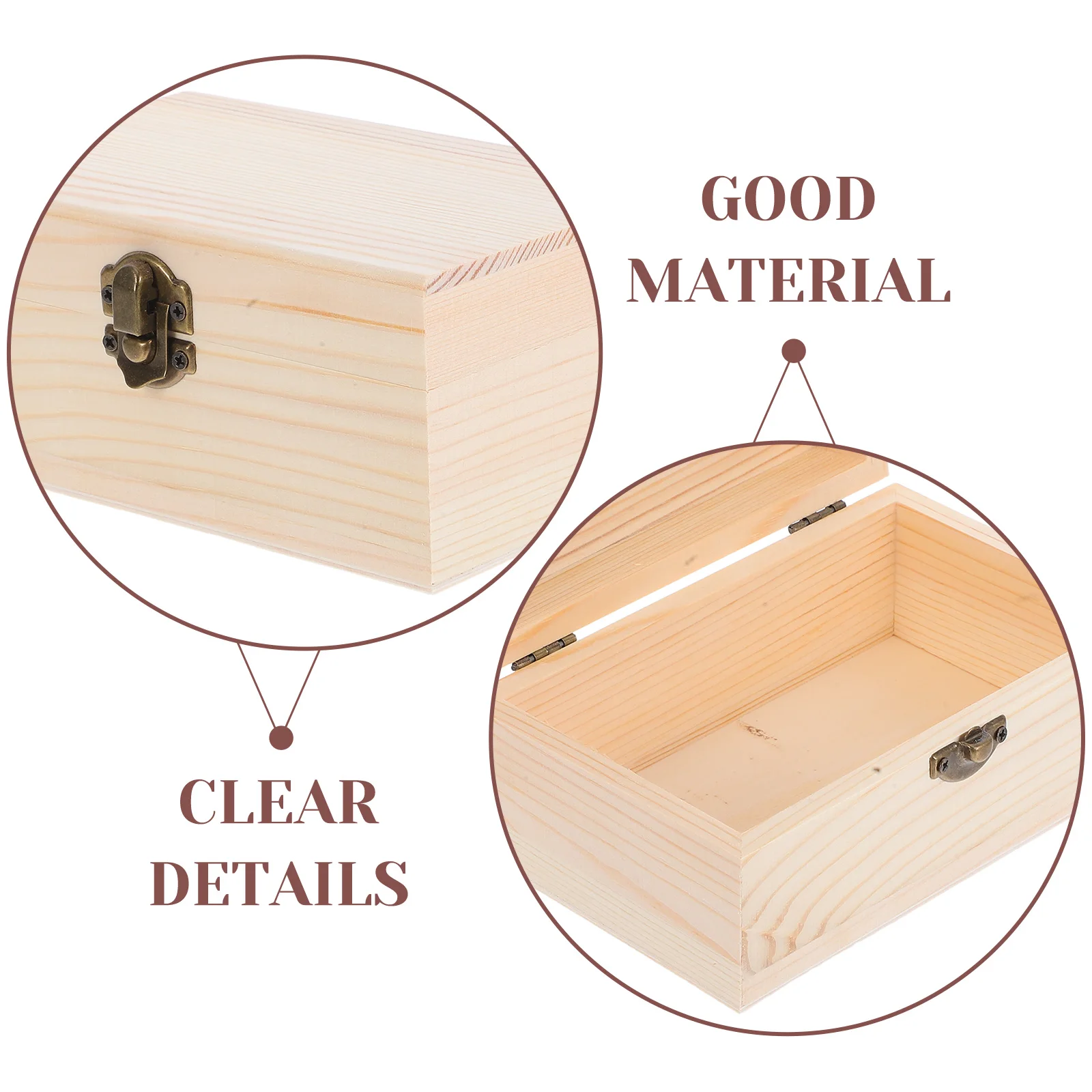 3pcs Wooden Box Decorative Boxes For Jewelry Necklaces Rings Trinkets Pine Wood Storage Box Case Organizer For Crafts
3pcs Wooden Box Decorative Boxes For Jewelry Necklaces Rings Trinkets Pine Wood Storage Box Case Organizer For Crafts