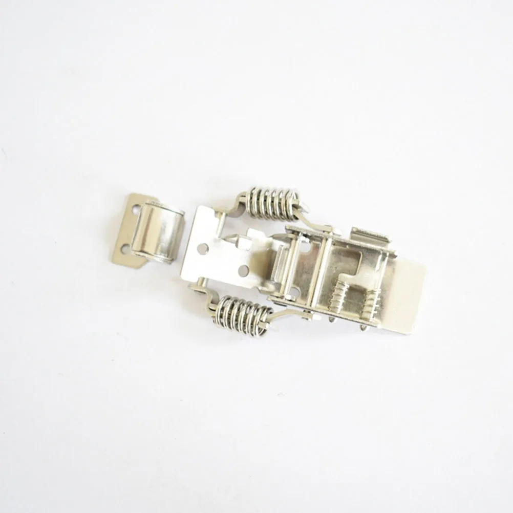 1Pcs Stainless Steel Duckbill Buckle Metal Box Buckle Spring Lock for Toolbox Equipment Cabinet Durable Anti-Rust Easy Install
1Pcs Stainless Steel Duckbill Buckle Metal Box Buckle Spring Lock for Toolbox Equipment Cabinet Durable Anti-Rust Easy Install