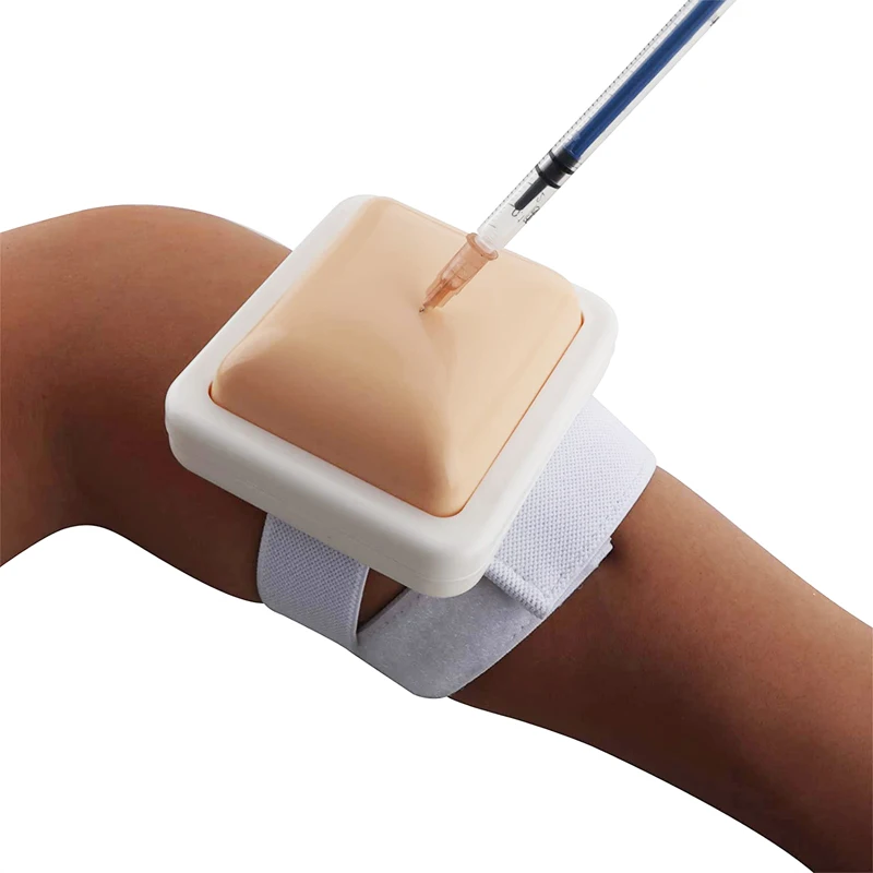 Skin Injection Simulation Intramuscular Training Pad Medical Injector Module with Elastic Strap Belt for Nurse Student Practice
Skin Injection Simulation Intramuscular Training Pad Medical Injector Module with Elastic Strap Belt for Nurse Student Practice