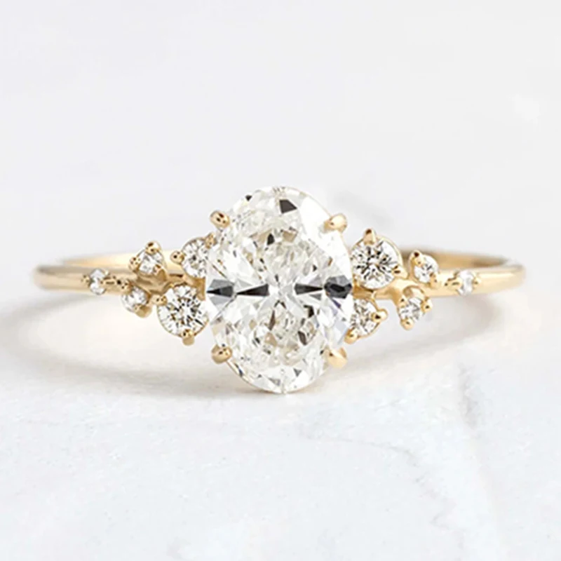 925 Sterling Silver 1-3ct Moissanite Engagement Solitaire Ring Four Prongs Rings for Woman Wedding Gifts with GRA Certificate
925 Sterling Silver 1-3ct Moissanite Engagement Solitaire Ring Four Prongs Rings for Woman Wedding Gifts with GRA Certificate