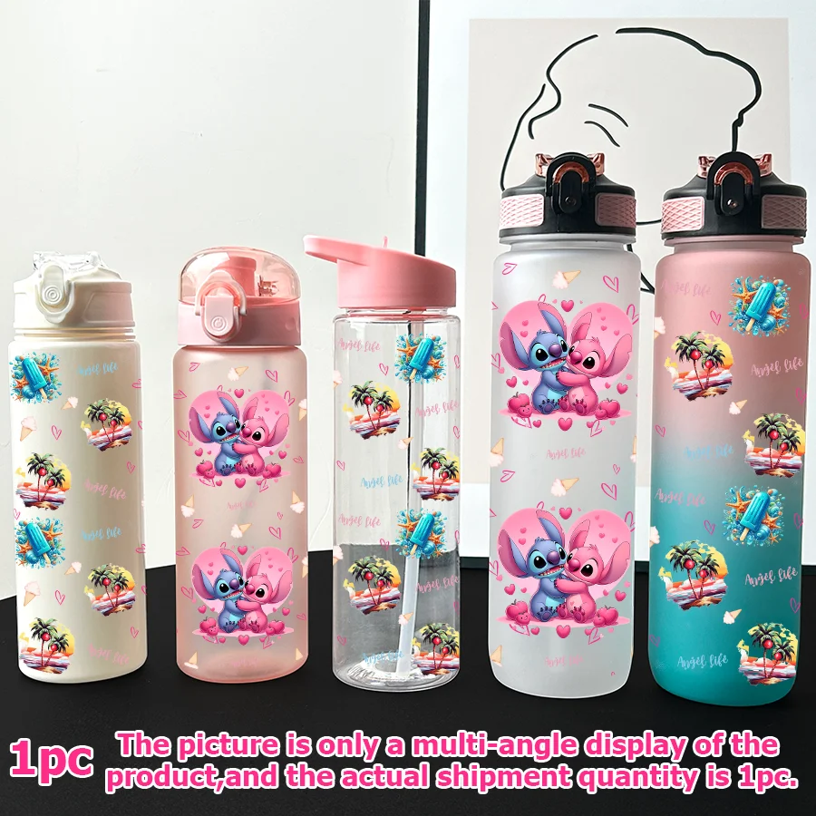 1Pc Disney,Stitch,Love Printed 23-32oz Various Plastic Water Bottles Portable Sports Water Cups Birthday Gifts
1Pc Disney,Stitch,Love Printed 23-32oz Various Plastic Water Bottles Portable Sports Water Cups Birthday Gifts