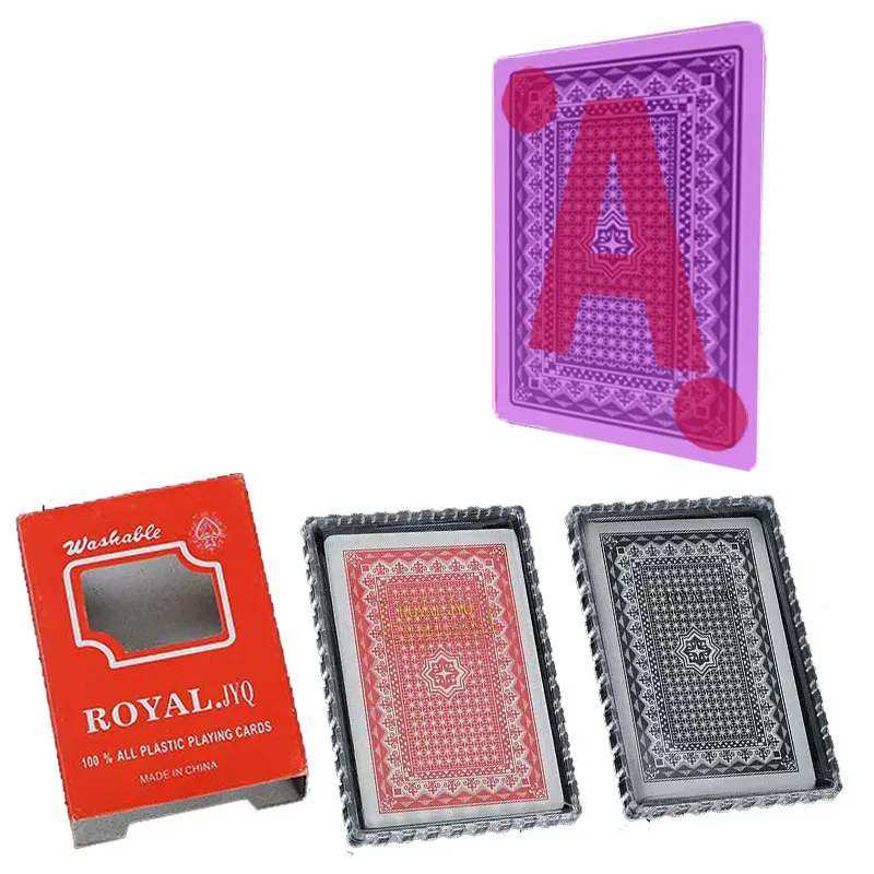 Marked Playing Card For UV Contact Lenses Royal JYQ Invisible Ink Mark Poker Anti Cheating Cards Board Game
Marked Playing Card For UV Contact Lenses Royal JYQ Invisible Ink Mark Poker Anti Cheating Cards Board Game