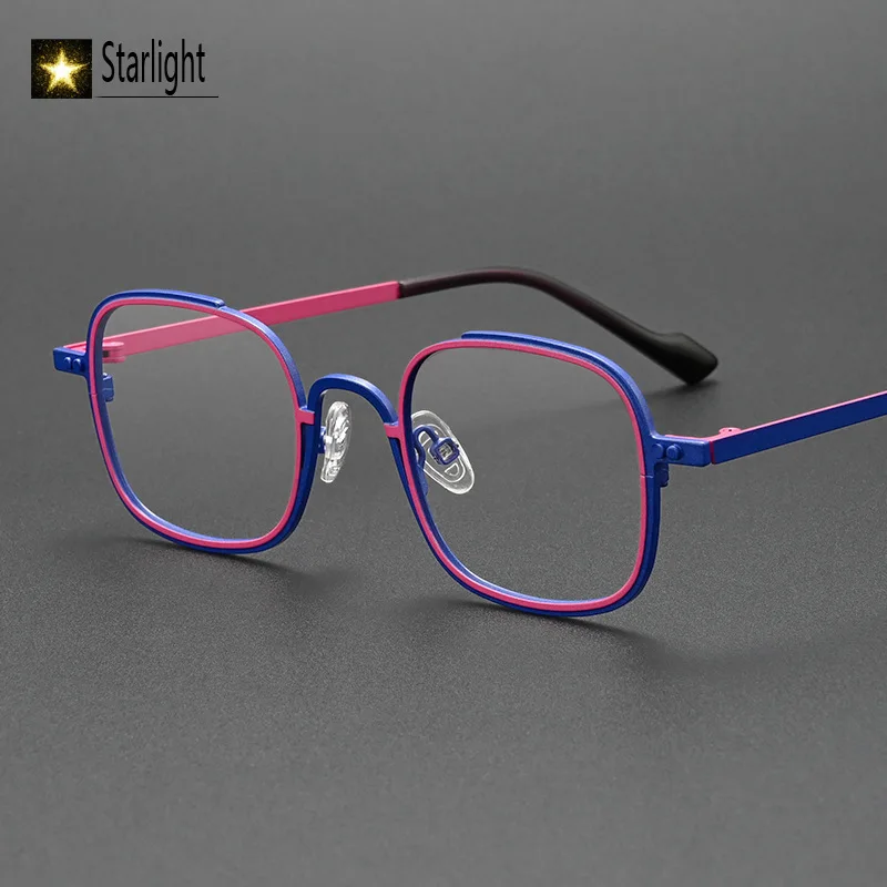2026 Patchwork Vintage Glasses Frame Men Two-color Fashion Square Eyeglasses Frames for Man Metal Reading Prescription Myopia
2026 Patchwork Vintage Glasses Frame Men Two-color Fashion Square Eyeglasses Frames for Man Metal Reading Prescription Myopia