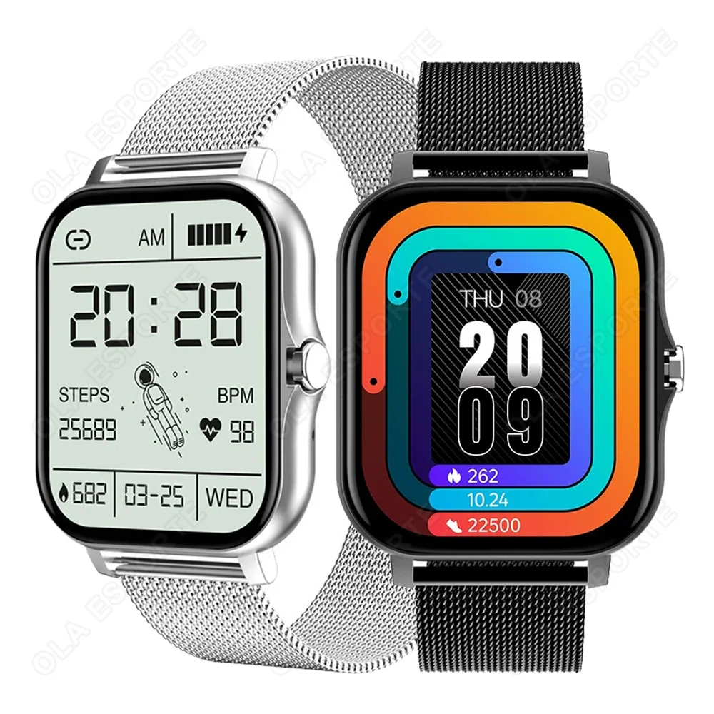 2025 Men Smart Watch Fitness Clock Sports Heart Monitor Smartwatch Bluetooth Call Music Playback 1.83'' Wrist Watches for Women
2025 Men Smart Watch Fitness Clock Sports Heart Monitor Smartwatch Bluetooth Call Music Playback 1.83'' Wrist Watches for Women