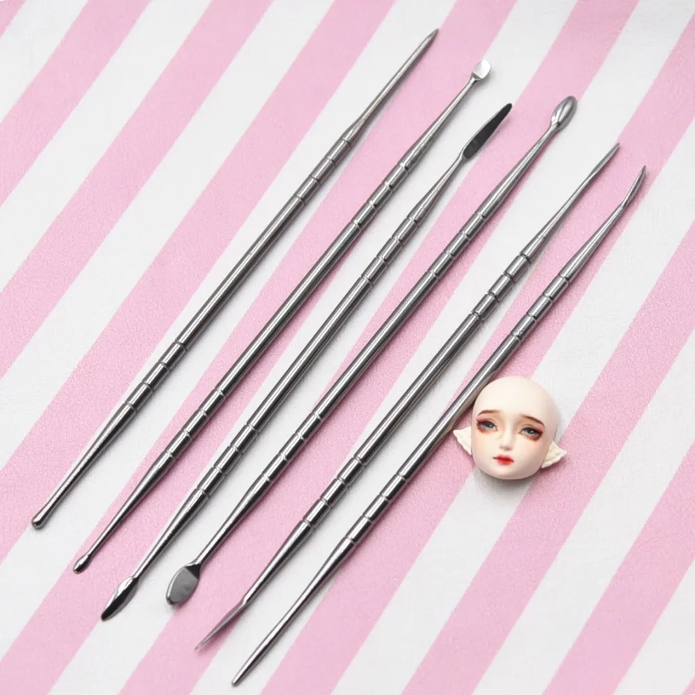 Stainless Steel Soft Ceramic Sculpture Tool Eye Opening Knife Double-head Spatula Details Sculpture DIY Stone Plastic Clay Tool
Stainless Steel Soft Ceramic Sculpture Tool Eye Opening Knife Double-head Spatula Details Sculpture DIY Stone Plastic Clay Tool