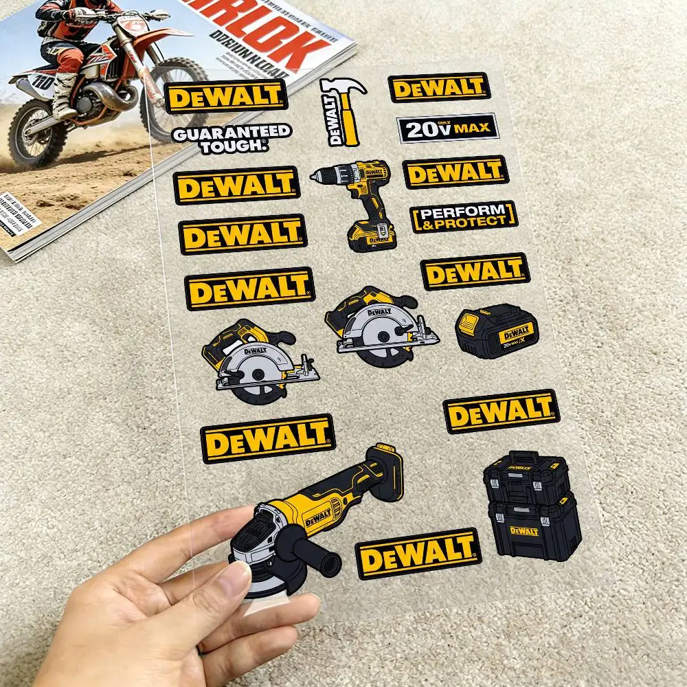 For DEWALT Reflective Motorcycle Stickers, 3M Safety Warning At Night In The Dark Scooter Helmets
For DEWALT Reflective Motorcycle Stickers, 3M Safety Warning At Night In The Dark Scooter Helmets