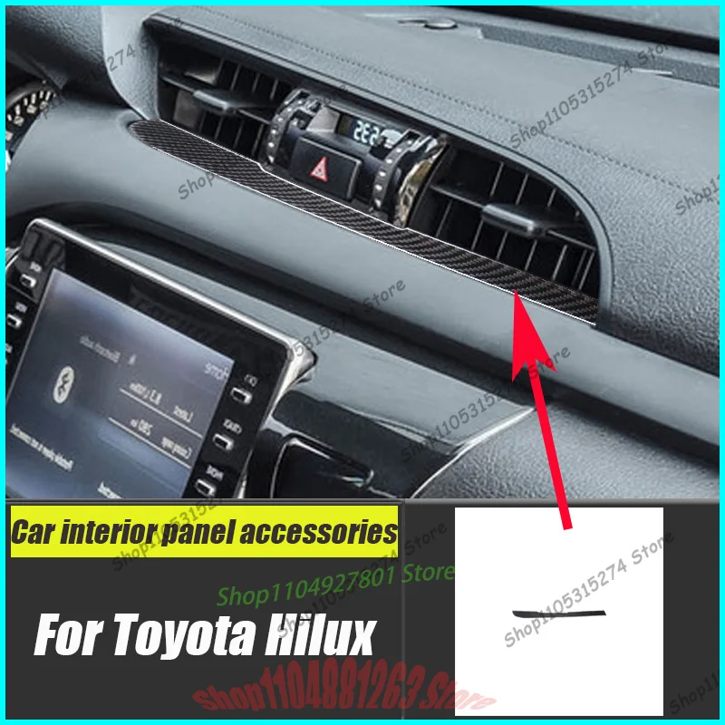 for 15-21 Toyota Hilux Car Interior Modification Carbon Fiber Central Control Air Outlet Decorative Stickers Easy to install
for 15-21 Toyota Hilux Car Interior Modification Carbon Fiber Central Control Air Outlet Decorative Stickers Easy to install