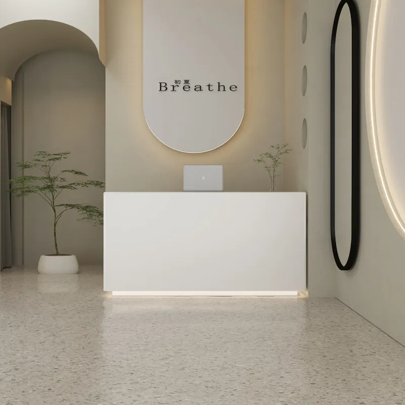 Modern Shop Reception Desks Company Design Display Restaurant Hotel Luxury Reception Desks White Mostrador Commercial Furniture
Modern Shop Reception Desks Company Design Display Restaurant Hotel Luxury Reception Desks White Mostrador Commercial Furniture