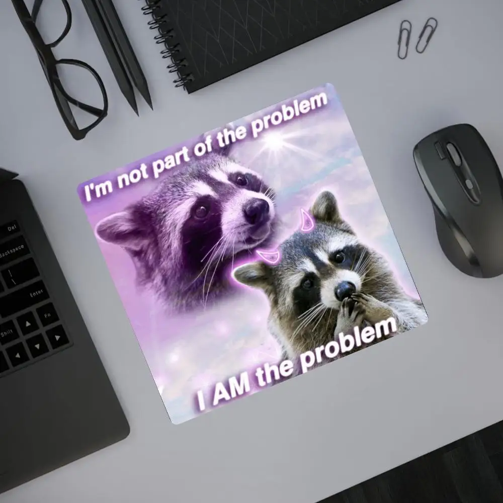 Cute and funny raccoon Mouse Pad 4045 Keyboard HYBXAXC Game Mousemats Gaming Accessories Office Computer Gamer Laptop Desk Mat
Cute and funny raccoon Mouse Pad 4045 Keyboard HYBXAXC Game Mousemats Gaming Accessories Office Computer Gamer Laptop Desk Mat