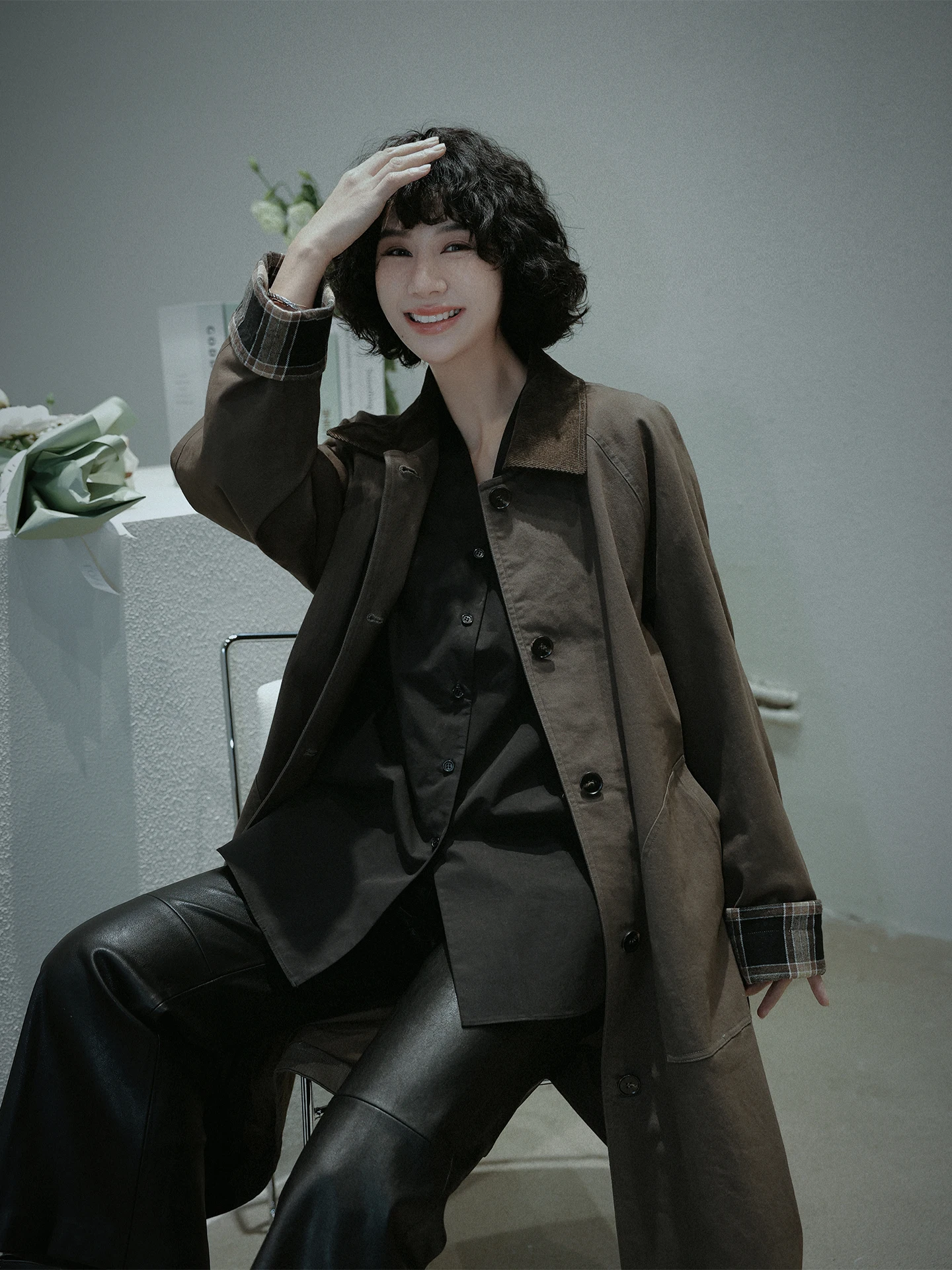 TT Vintage Loose Workwear Style Women's Long Coat Spring Casual Outerwear Simple Style Polyester Fiber Cotton Blend
TT Vintage Loose Workwear Style Women's Long Coat Spring Casual Outerwear Simple Style Polyester Fiber Cotton Blend