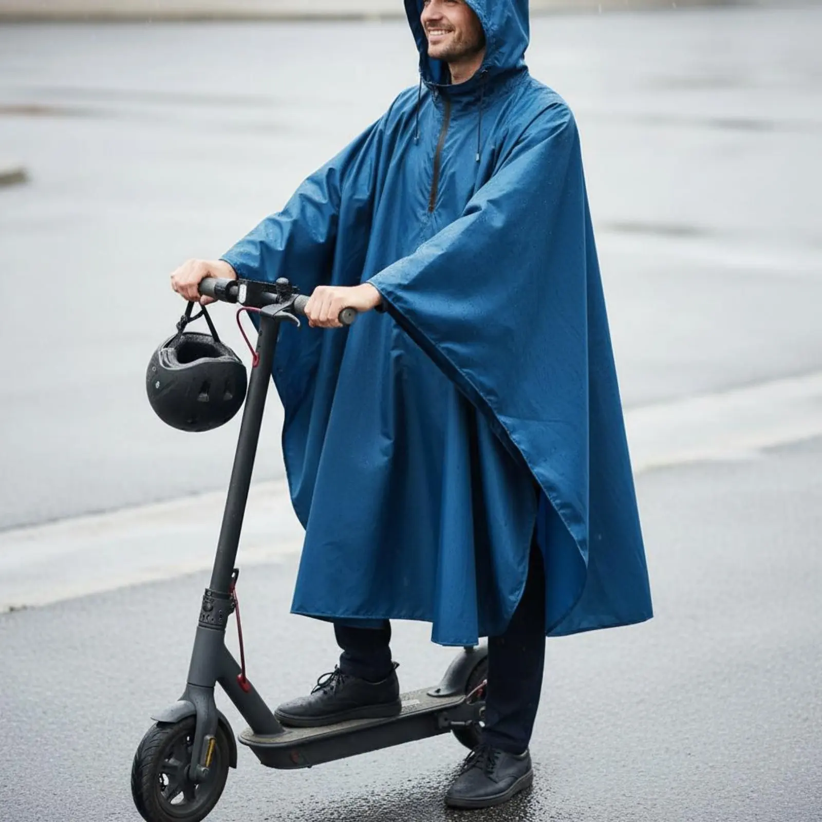 Zipper Rain Poncho Lightweight Fasten-up Rain Poncho Portable Hooded Raincoat Quick-Dry Weather Gear Breathable for Outdoor
Zipper Rain Poncho Lightweight Fasten-up Rain Poncho Portable Hooded Raincoat Quick-Dry Weather Gear Breathable for Outdoor