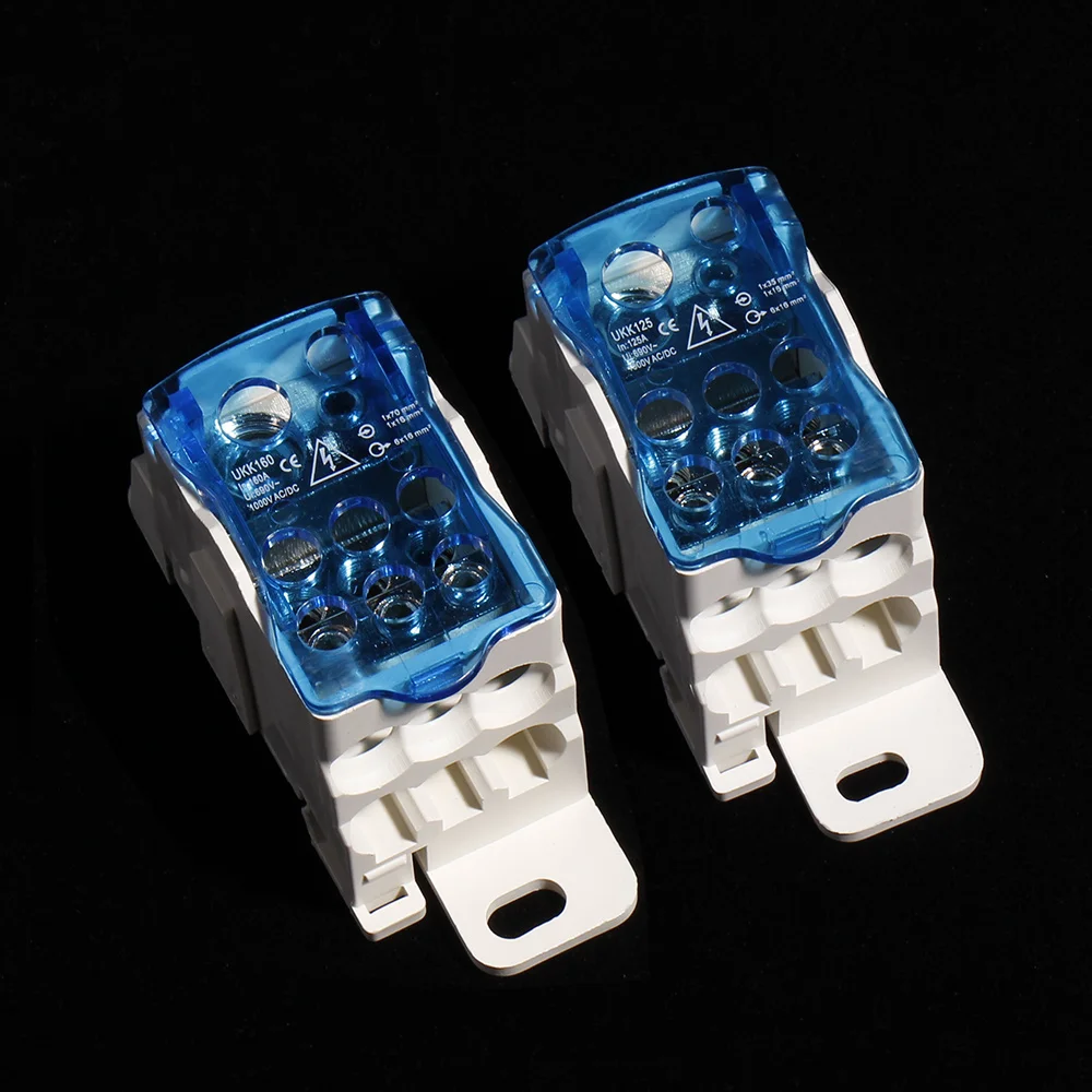 UKK125A 160A One in multiple-out Distribution Wire Connector Box Universal Power Junction Box Electric Wire Connector
UKK125A 160A One in multiple-out Distribution Wire Connector Box Universal Power Junction Box Electric Wire Connector