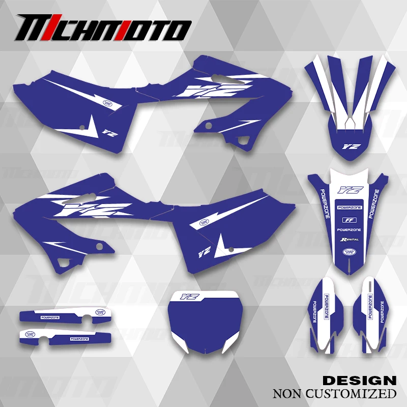 MCHMFG новый стиль графические наклейки комплект наклеек для YAMAHA 2022 2023 2024 YZ125 250X
MCHMFG новый стиль графические наклейки комплект наклеек для YAMAHA 2022 2023 2024 YZ125 250X