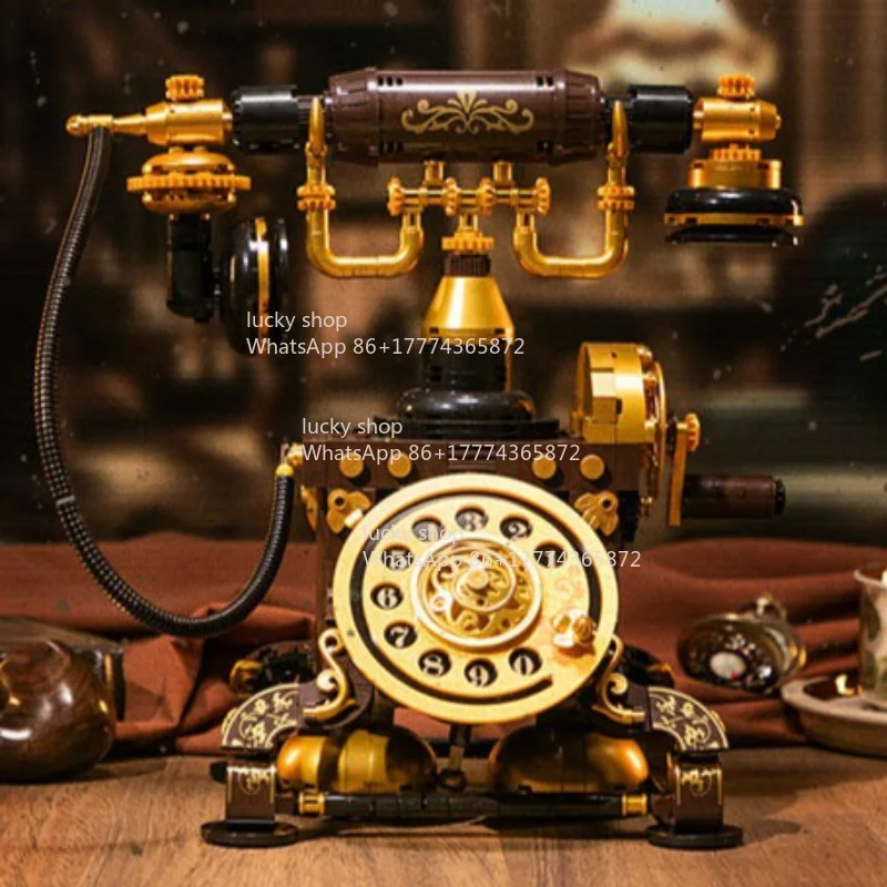 Classic Vintage Telephone-shaped Assembly Ornaments
Classic Vintage Telephone-shaped Assembly Ornaments