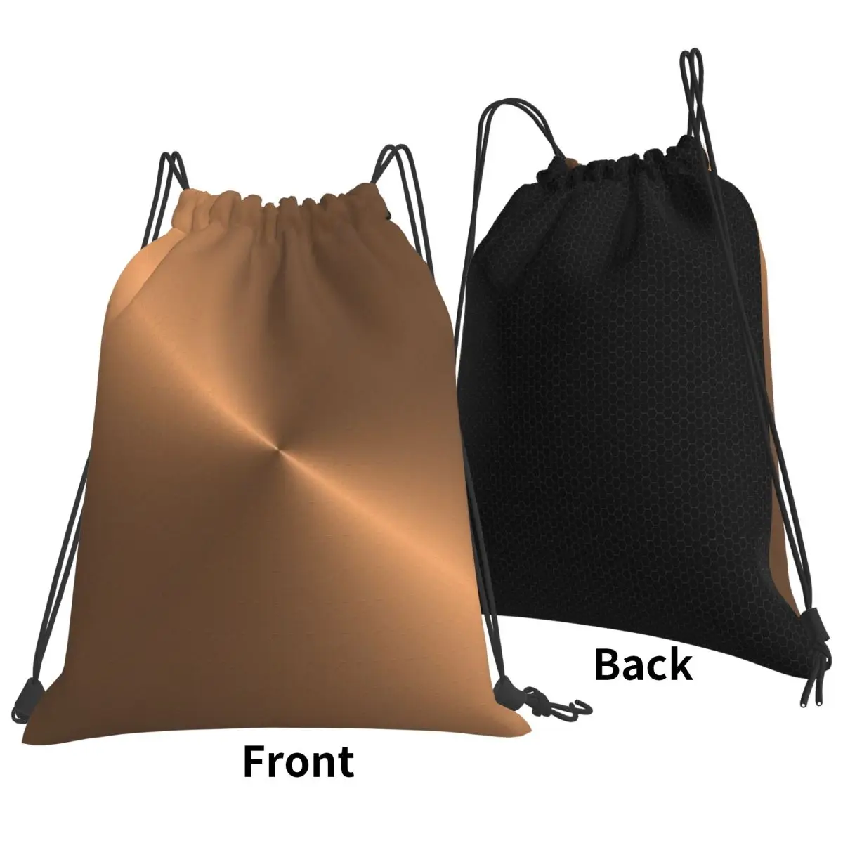 Brushed Copper Backpacks Portable Drawstring Bags Sports Bag Book Bags for Man Woman Students
Brushed Copper Backpacks Portable Drawstring Bags Sports Bag Book Bags for Man Woman Students