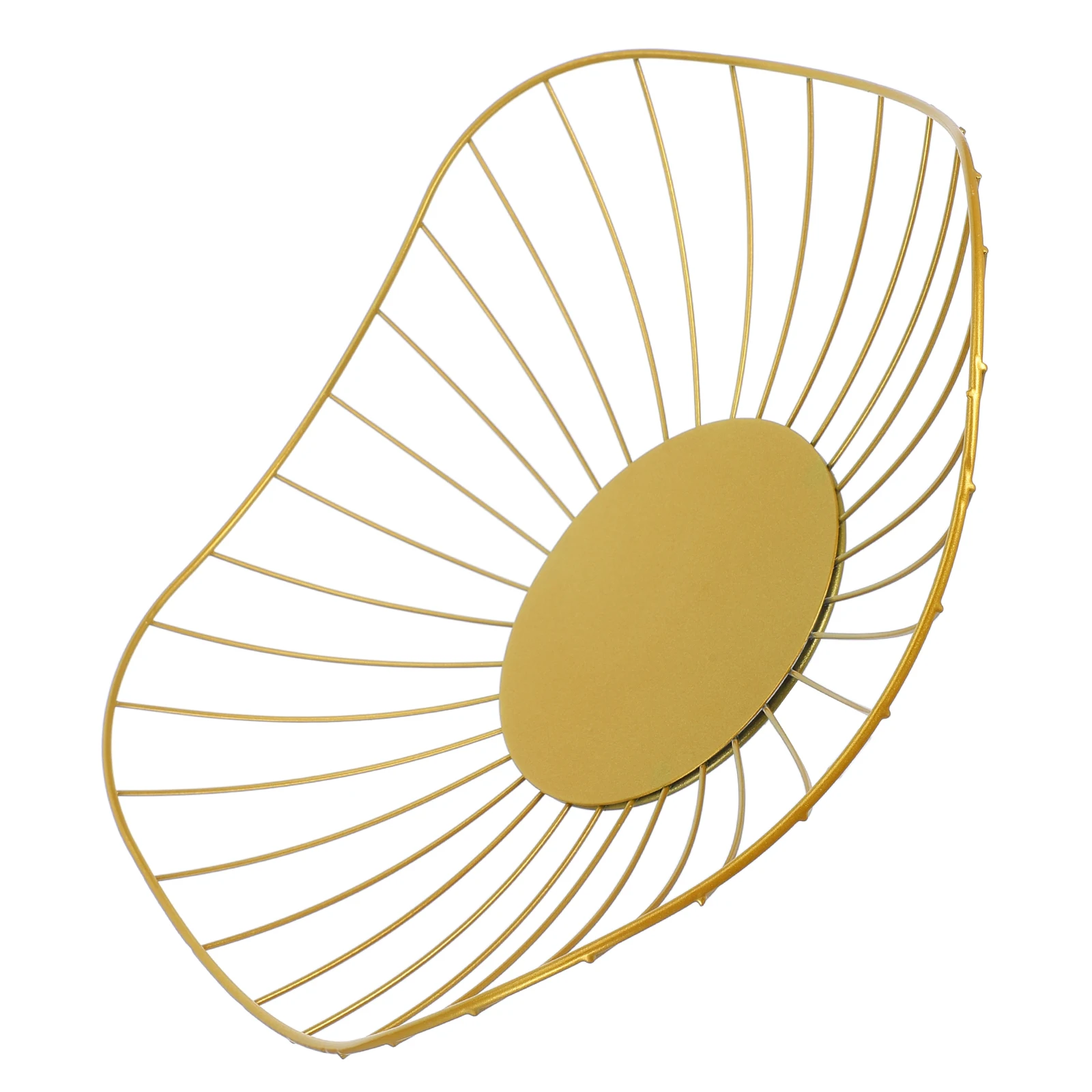 Iron Wire Fruit Basket Gold Finish Curved Egg Bread Snack Storage Multifunctional Large Capacity Organizer for Kitchen
Iron Wire Fruit Basket Gold Finish Curved Egg Bread Snack Storage Multifunctional Large Capacity Organizer for Kitchen