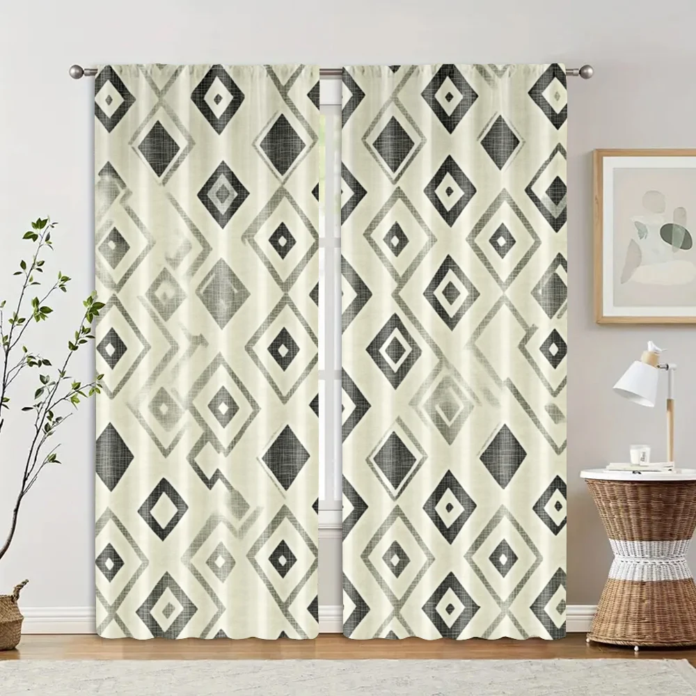 2 pcs, filtering curtains (excluding rods, non-movable, without batteries) 100-day plaid for use in bedrooms and living rooms
2 pcs, filtering curtains (excluding rods, non-movable, without batteries) 100-day plaid for use in bedrooms and living rooms