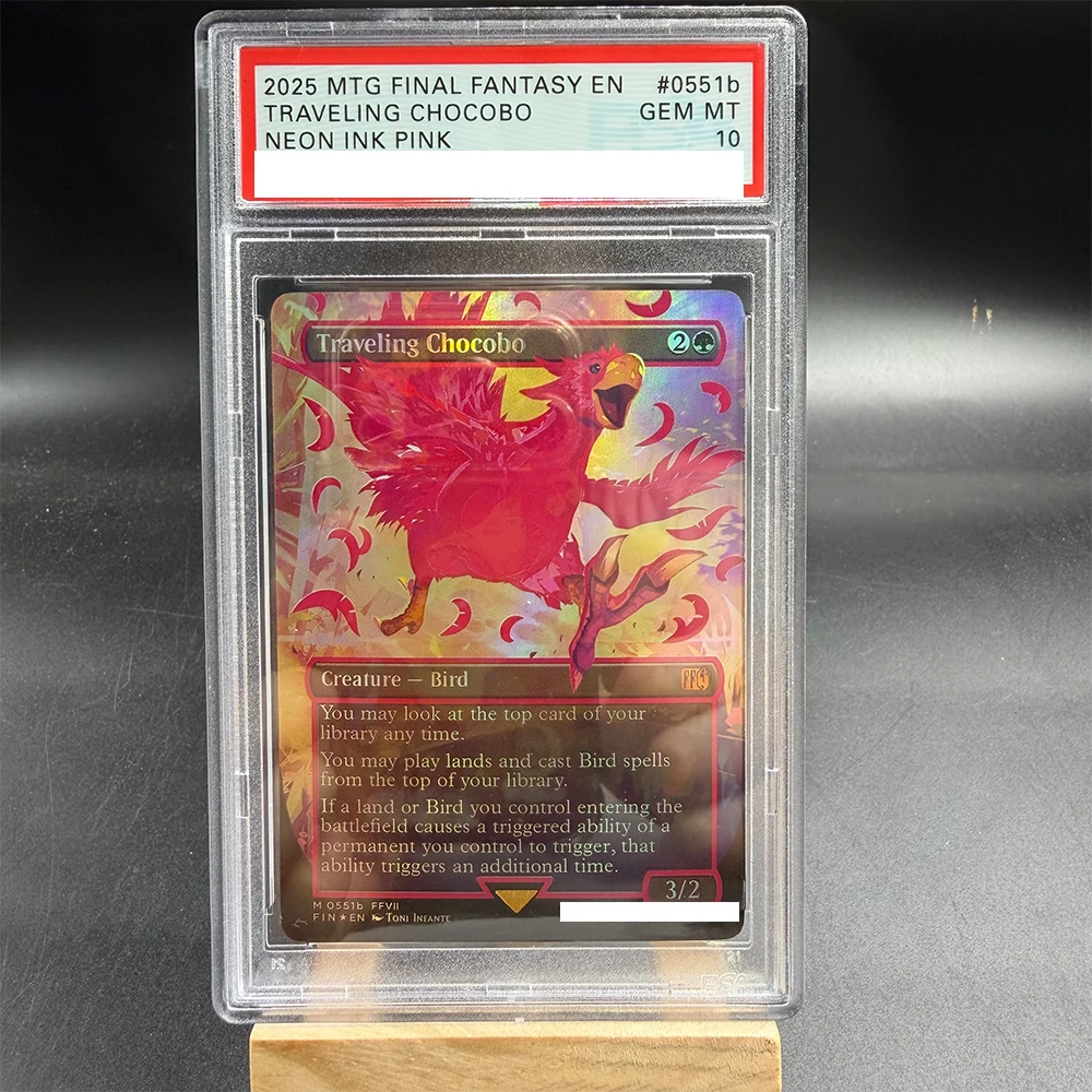 DIY TCG Rating Card 2025 MTG FIN EN TRAVELING CHOCOBO M 0551b Collection Card Copy 10Points Rating Card Gift Toy
DIY TCG Rating Card 2025 MTG FIN EN TRAVELING CHOCOBO M 0551b Collection Card Copy 10Points Rating Card Gift Toy