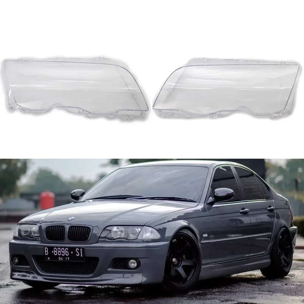 1 Pair Car Headlight Cover Lampshade Waterproof Bright Shell Cover for BMW E46 3 Series 4 Door 1998-2001 Lamp Clear Lens Cover
1 Pair Car Headlight Cover Lampshade Waterproof Bright Shell Cover for BMW E46 3 Series 4 Door 1998-2001 Lamp Clear Lens Cover