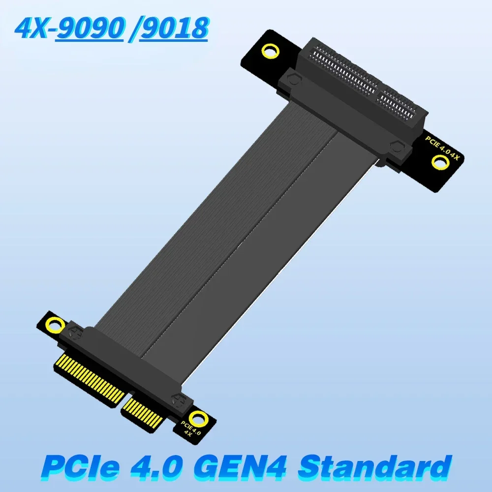 PCI-E Riser PCI E 4X Cable PCI Express Riser Card PCIe X4 X8 X16 4.0 GEN4 Extension Cable Motherboard Extender Converter Adapter
PCI-E Riser PCI E 4X Cable PCI Express Riser Card PCIe X4 X8 X16 4.0 GEN4 Extension Cable Motherboard Extender Converter Adapter