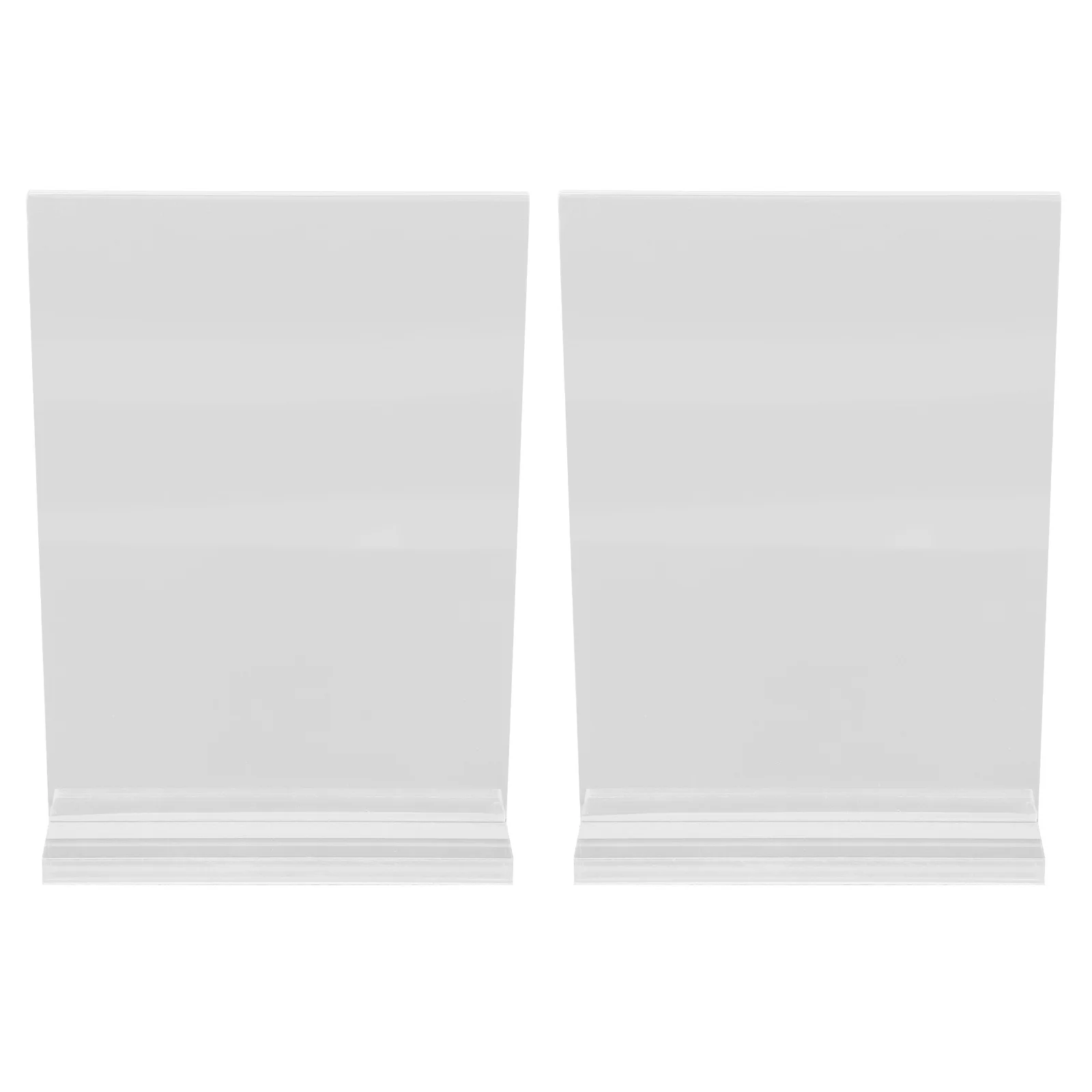 2pcs Acrylic Display Stand Clear Poster Holder For Menu Sign Tabletop Display Rack Wedding Party Event Decoration Stand
2pcs Acrylic Display Stand Clear Poster Holder For Menu Sign Tabletop Display Rack Wedding Party Event Decoration Stand
