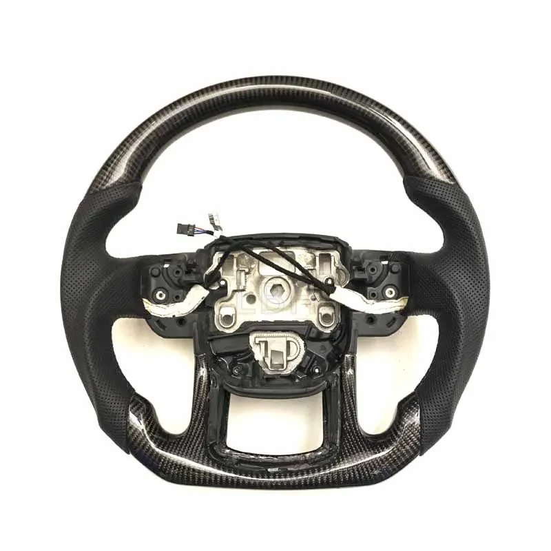 Car Carbon Fiber Steering Wheel Assembly Fit for Land Rover Defender SVR Range Rover Sport Range Rover Vogue Perforated Leather 
Car Carbon Fiber Steering Wheel Assembly Fit for Land Rover Defender SVR Range Rover Sport Range Rover Vogue Perforated Leather