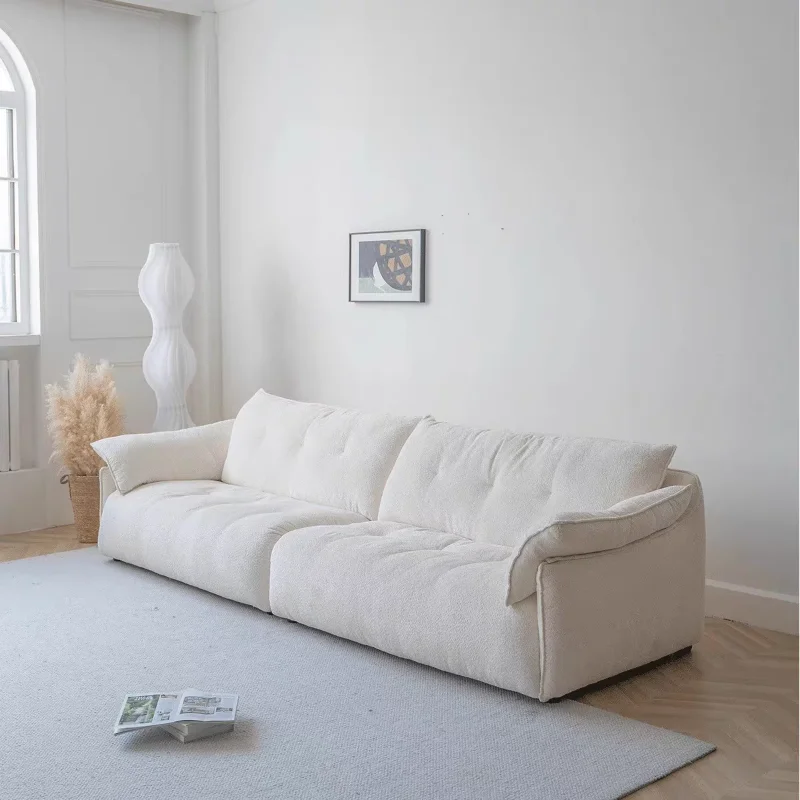 Loveseat Lazy Living Room Sofa, Minimalist Cream Modern White, Couch Individual Postmodern Furniture
Loveseat Lazy Living Room Sofa, Minimalist Cream Modern White, Couch Individual Postmodern Furniture