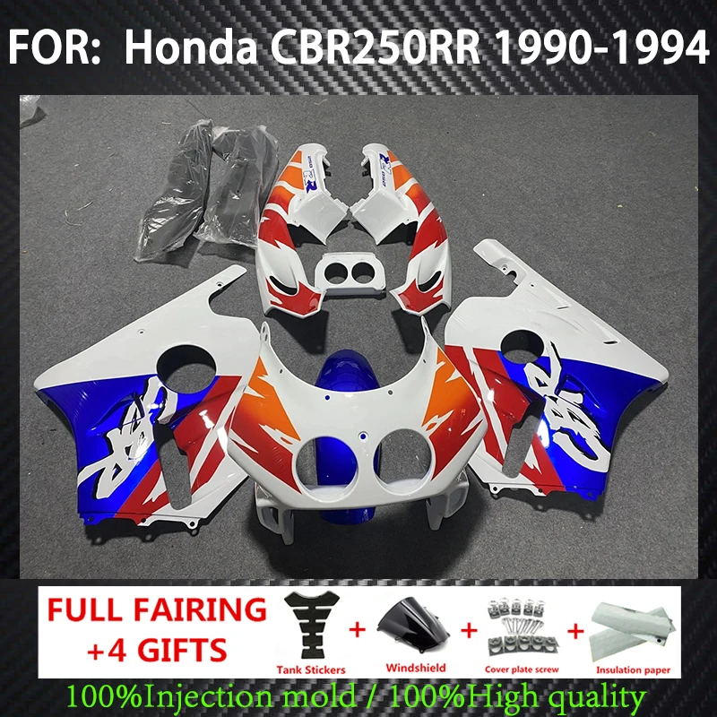 Motorcycle Fairings Kits For Honda CBR250rr 1990-1994 NC22 CBR 250 RR MC22 CBR250 RR 1993 Full Fairings Set White Black
Motorcycle Fairings Kits For Honda CBR250rr 1990-1994 NC22 CBR 250 RR MC22 CBR250 RR 1993 Full Fairings Set White Black