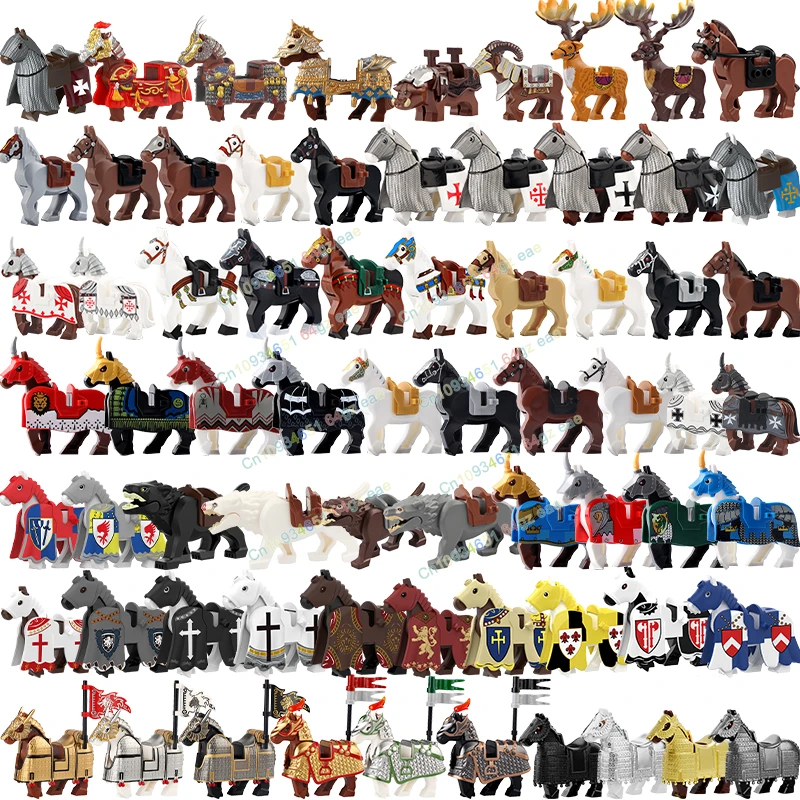 Ancient Chniese Military Cavalry War Horse Accessories Mounts Building Blocks Action Figures Model Bricks Kids Toys Gifts
Ancient Chniese Military Cavalry War Horse Accessories Mounts Building Blocks Action Figures Model Bricks Kids Toys Gifts