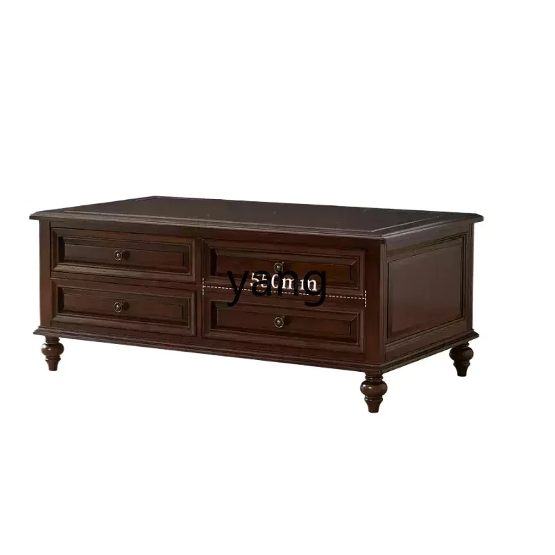 LH all solid wood coffee table TV cabinet combined storage locker light luxury rural retro
LH all solid wood coffee table TV cabinet combined storage locker light luxury rural retro
