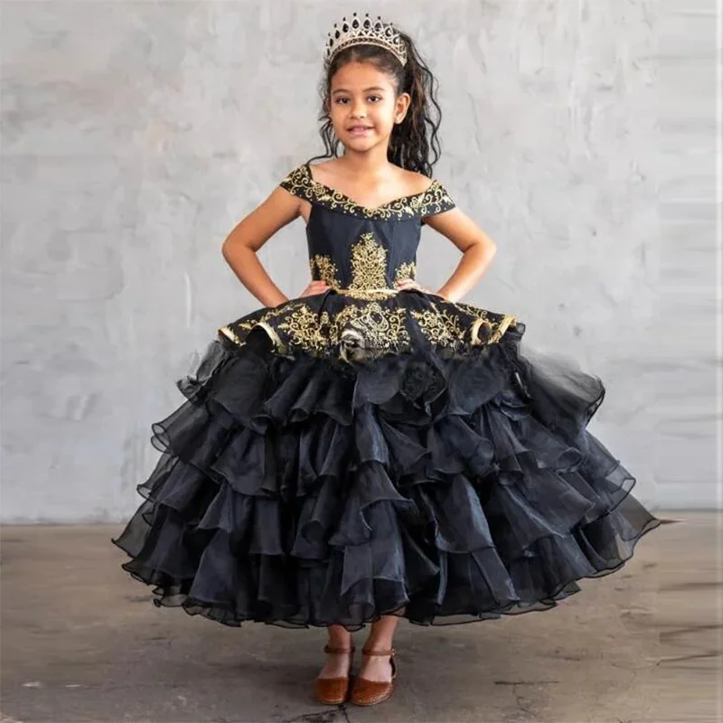 Charro Off Shoulder Mini Quinceanera Dresses Puffy Little Princess Flower Girl Dress Customized
Charro Off Shoulder Mini Quinceanera Dresses Puffy Little Princess Flower Girl Dress Customized