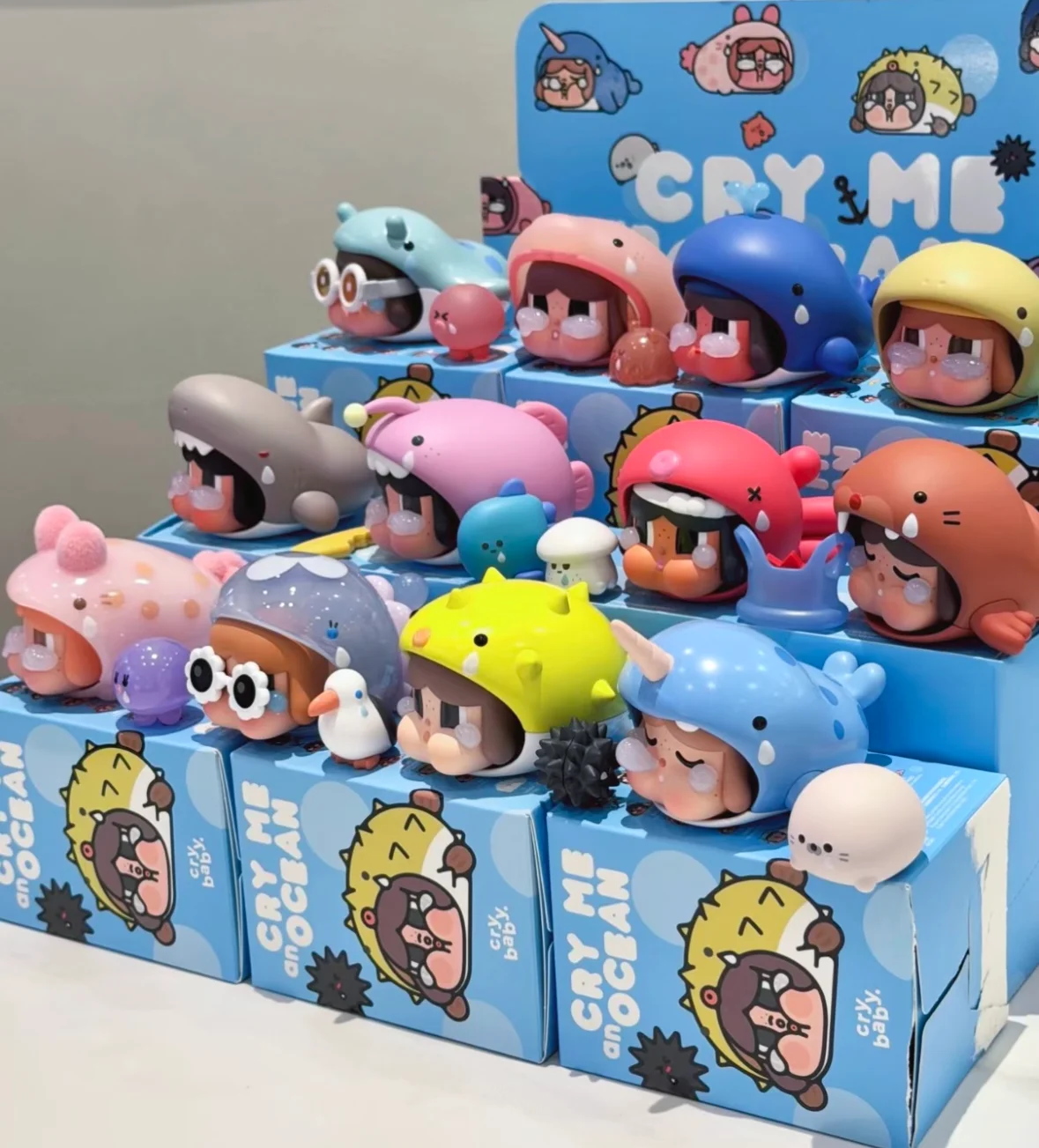 New Pop Mart Crybaby Cry Me An Ocean Series Blind Box Collectible Figure Desktop Decoration Art Toy Gift For Adult Collection
New Pop Mart Crybaby Cry Me An Ocean Series Blind Box Collectible Figure Desktop Decoration Art Toy Gift For Adult Collection